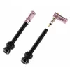 Image de Valve et bouchon de valve demonte obus Granite Design CNC Juicy Nipples - rose/noir - 60 mm