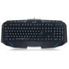 Image de Clavier de gaming GENIUS KB-G265 - Filaire - Rétroéclairé Bleu - Concentrateur USB 2 ports