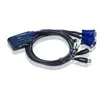 Image de ATEN CS62US - Commutateur Ã©cran-clavier-souris/USB - 2 x USB - de bureau en occasion ou reconditionné