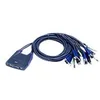 Image de ATEN Petite CS64US - commutateur ecran-clavier-souris/audio/USB - 4 ports