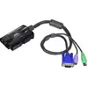 Image de Aten Ka7520 Câble Adaptateur Kvm Noir Résolution 1600x1200