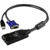 Image de Câble Adaptateur Usb Kvm Aten Noir Pour Connexion Pc