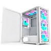Image de Boîtier Midi-Tower - MONTECH - X3 Glass - DRGB - Verre trempé - Blanc