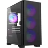 Image de Boîtier Micro-ATX - MONTECH - Air 100 ARGB - Verre trempé - Noir - Éclairage ARGB