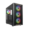 Image de Boîtier PC - MONTECH - XR Wood - Midi-Tower - ARGB - Verre Trempé - Noir