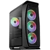 Image de Boîtier Gamer ATX - Aerocool - AEROONEDUOBKV1 - 4 Ventilateurs ARGB - Verre Trempé - Noir
