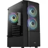 Image de Boitier Moyen Tour ATX AeroCool Quantum Mesh-G V3 avec panneaux vitrés (Noir)