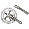 Image de Pédalier vélo de route SunRace R80 pour axe carré 8-9v (52-42)
