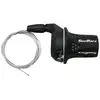 Image de Manette de dérailleur VTT SunRace M21 gripshift droite 7v