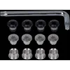 Image de Vis plateau triple route argent - FSA - Kit visserie plateaux route Triple - Couleur Gris Mixte Adulte
