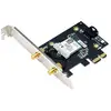 Image de Adaptateur Réseau Pcie 802.11a, 802.11b G N, 802.11ax (wi Fi 6) Asus Noir