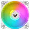 Image de Ventilateur Pc Asus Tuf Gaming Tf120 Argb 120 Mm Blanc Pour Boîtier