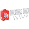 Image de Xpg Vento 120 Argb Pwm Boitier Pc Ventilateur 12 Cm Blanc 3 Pièce(s)