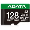 Image de Carte mémoire - ADATA - Speed Plus - 128 Go - UHS-I U3 Classe 10 - Noir et Vert