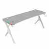 Image de Bureau mars gaming mgdxlrgbw led rgb blanc acier 160 x 60 cm