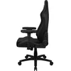 Image de Fauteuil de jeu - Aerocool - Crown Air - Similicuir Noir - Réglable en hauteur - Ergonomique
