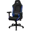 Image de Aerocool Crownbb Siège Pour Jeu Vidéo Siège De Jeu Universel Siège Rembourré Noir, Bleu