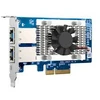 Image de Carte Réseau Qnap Qxg-10g2t-107   Carte Pcie 10gbe Double Port Rj45