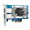 Image de QNAP QXG-10G2T - adaptateur reseau - PCIe 3.0 x4 - 100M/1G/2.5G/5G/10 Gigabit Ethernet x 2
