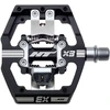 Image de Pédales automatiques VTT HT X3 aluminium noir/argent