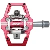 Image de Pédales automatiques VTT HT T2 aluminium rouge