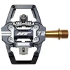 Image de Pédales automatiques VTT HT T2 titane noir