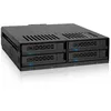 Image de Boîtier de montage - ICY DOCK - ExpressCage MB324SP-B - 4 disques 2.5 SAS/SATA - Ventilateur - Noir
