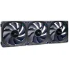 Image de Ventilateur - Seasonic - MagFlow - 12cm - Lot de 3 - Noir