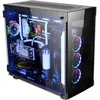 Image de THERMALTAKE Boîtier PC View 91 TG RGB Grand tour Format XL-ATX Noir (verre trempé)