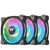 Image de Riing Duo 12cm Rgb Tt Premium (pack De 3) - Ventilateur 120mm Rgb Pour Boitier