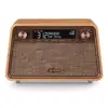 Image de Radio-réveil sangean wr-201d dab+ fm-rds bluetooth aux cerise naturel sg-wr201dnc