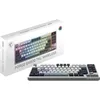 Image de Clavier gamer sans fil - Switches mécaniques linéaires - MSI FORGE GK600 TKL Wireless - TKL - RGB - Blanc