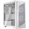 Image de Boîtier Pc Gaming Msi Mpg Velox 300r Pz Moyen Tour Blanc Argb Avec Panneau Latéral Verre Trempé