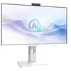 Image de Pc Tout-en-un Modern Am273qp Ai Matte Blanc 68,6 Cm (27") Msi