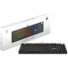 Image de Clavier Gamer Msi Forge Gk320 Filaire Switches Mécaniques Rouges Rgb Qwerty Noir