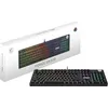 Image de Clavier gamer filaire - Switches mécaniques Red - MSI FORGE GK320 - Format standard - RGB - Noir