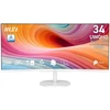 Image de Écran Msi Pro Mp341cqw E12 34" Ultrawide Quad Hd Va Blanc