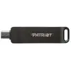Image de Cle Usb Patriot Rage R550 512 Go 100 Mo/s Usb A+c Rotative (pe512gr550dsad) Noir