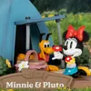 Image de Figurine - BEAST KINGDOM - D-Stage Campsite Series 146 - Minnie & Pluto - Scène camping - Multicolore - Licence Disney
