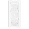 Image de Boitier Pc Asus A21 Plus Mini Tour Blanc Argb Avec Panneau Latéral Verre Trempé