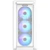 Image de Boitier PC ASUS A23 PLUS mini tour blanc ARGB avec panneau latéral verre trempé