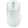 Image de Asus rog keris ii origin wht souris gaming droitier rf wireless + bluetooth + usb type a optique 42000 dpi 90MP04A0-BMUA10
