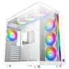 Image de Boîtier PC - Xigmatek - Aqua Ultra Arctic - Grand Tour - Verre trempé - Blanc LED RGB