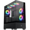 Image de Boîtier PC - XIGMATEK - Alphard - Moyen tour - E-ATX - Verre trempé - ARGB - Noir
