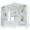 Image de Boitier pc sans alimentation - xigmatek aqua m lite arctic - en44427 - cube - format micro-atx - bla EN44427
