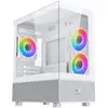 Image de Boîtier Pc Sans Alimentation - Alphard M Arctic - Mini Tour - Format M-atx - 4x120mm A-rgb - Blanc