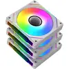 Image de Xigmatek Infini G20A - Blanc - Pack de 3 + Contrôleur et télécommande
