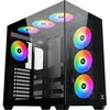 Image de Boîtier Pc Aqua V Air Cube Atx Verre Trempé Argb Noir