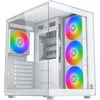 Image de Boîtier Pc Cube Xigmatek Aqua Compact Air Arctic Blanc Verre Trempé Atx