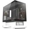 Image de Boîtier Pc Cube Micro-atx Darkflash Floatron F1 Blanc/noir Verre Trempé 360 Mm